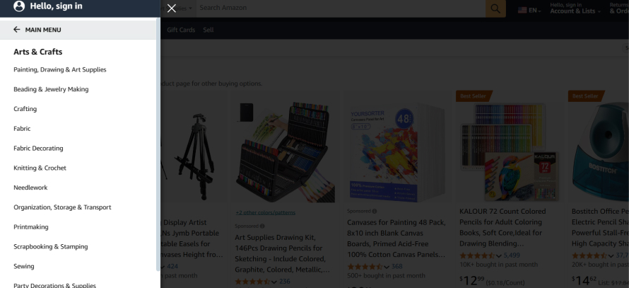 Improve Site Navigation & User Experience