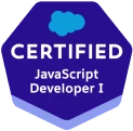 Salesforce Certified JavaScript Developer I