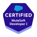 Salesforce Certified Mulesoft Developer I
