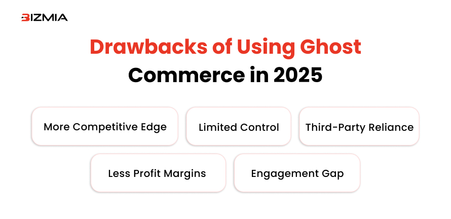 Drawbacks of Using Ghost Commerce in 2025